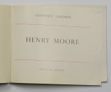 CATALOGUE OF DRAWINGS BY HENRY MOORE WITH ARTIST’S DEDICATION [Henry Moore (1898-1986)]