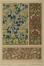 A PAIR OF FLORAL ORNAMENTS [Juliette Milesi (1872-1959) Eugène Samuel Grasset (1845-1917)]