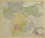 Mapa Dolního Saska [Johann Baptist Homann (1664-1724)]