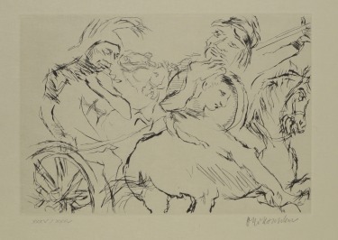 PENTHESILEA - ACHILLES ON THE BATTLEFIELD [Oskar Kokoschka (1886-1980)]