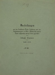 Veduty z Tyrolska a Horního Rakouska [Joseph Friedrich Lentner (1814-1852)]