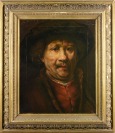 Rembrandtův autoportrét [Anonym podle Rembrandta van Rijn]