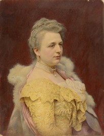 PORTRAIT OF A LADY [Václav Brožík (1851-1901)]
