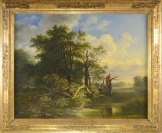 Lužní lesy [Josef Holzer (1824-1874)]