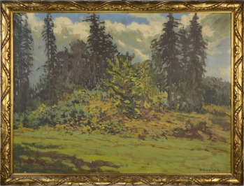 AT THE EDGE OF THE FOREST [Jaroslav Panuška (1872-1958)]
