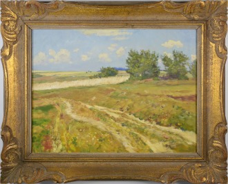 Cesta v polích [Jaroslav Panuška (1872-1958)]