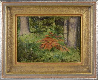 V lese [Arnošt Hofbauer (1869-1944)]