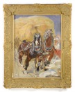 Koňský povoz [Ludvík Vacátko (1873-1956)]
