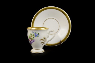 COMMEMORATIVE CUP WITH SAUCER