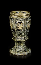 GOBLET WITH MEDALLIONS