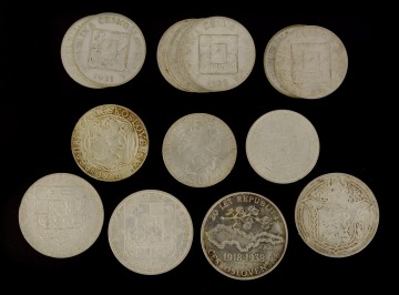 Soubor stříbrných pamětních mincí 16 ks