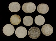 Soubor stříbrných pamětních mincí 16 ks []