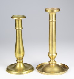 Set of brass objects