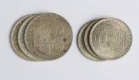 Šest pamětních mincí [Otakar Španiel (1881-1955)]