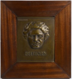 Plaque L. van Beethoven [Karl Korschann (1872-1943)]