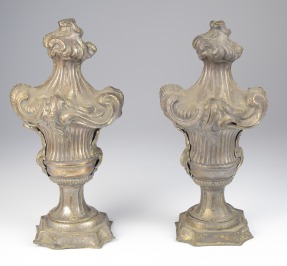 A pair of baroque decorations