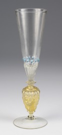 Venice glass goblet