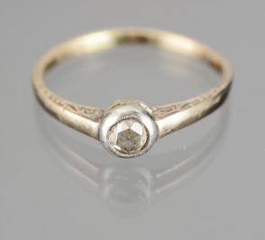 RING WITH A DIAMOND