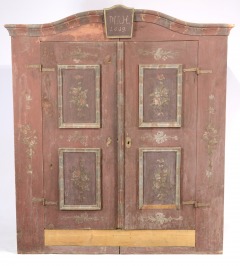 Large painted cupboard