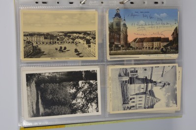 Soubor pohlednic: jihozápadní Čechy 1919-1939 - 43 ks