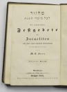 4 HEBRÄISCHE GEBETBÜCHER [Max Emanuel Stern (1811-1873)]