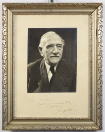 Portrait of Josef Förster with dedication [Josef Bohuslav Förster (1859-1951)]