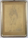 Portrét muže s hůlkou [František Matoušek (1901-1961)]