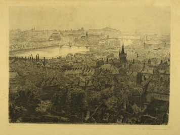 Pražské panorama [Bohumil Kozina (1881-1949)]