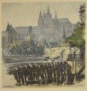 Pohled na Pražský hrad [Vladislav Röhling (1878-1949)]
