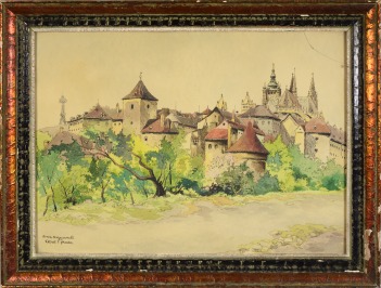Prague Castle [Karel Toman (1888-?)]