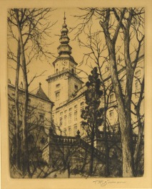 KREMSIER SCHLOSS [František Tavík Šimon (1877-1942)]