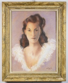 Portrait of a lady [Leonid Ochrymčuk (1929-2005)]