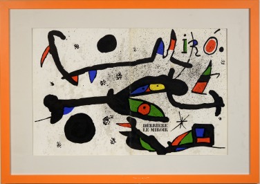 Derriere le miroir N°231 [Joan Miró (1893-1983)]