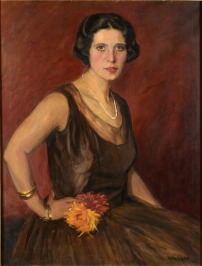 DAMENBILDNIS [Malva Schalek (Malvina Schalková) (1882-1944)]