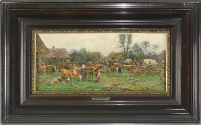 Cattle market [Karl Stuhlmüller (1859-1930)]