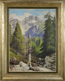 Mountain landscape [Karel Banďouch (1893-1960)]