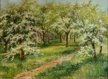 Cherry orchard [Bohumil Jaroš (1856-1924)]