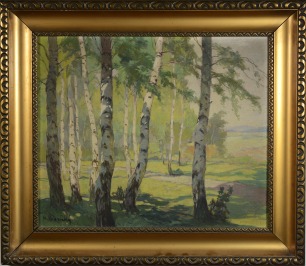 From a birch grove [Marcel Krasický (1898-1968)]