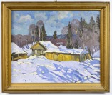 Zimní krajina [Jurij Matuševskij (1930-1999)]