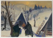 Winter in Wallachia [Karel Hofman (1906-1998)]