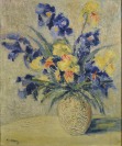 Vase with irises [František Josef Kraus (1904-1976)]
