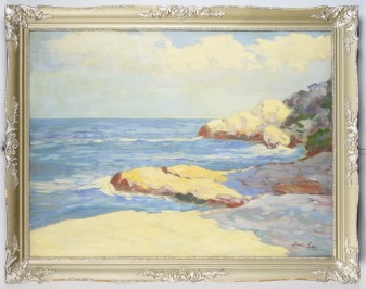 Seaside landscape [Jindřich Edel (1872-1946)]