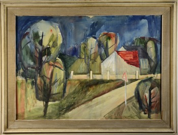 At the crossroads [Eduard S. Kostrhon (1910-1966)]