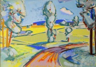 Krajina se silnicí [Jaroslav Grus (1891-1983)]