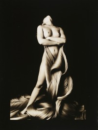 Nude with a drapery [Miloš Vojíř (1938)]