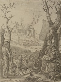 Stock breeding / Chov zvířat [Václav Hollar (1607-1677)]