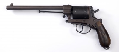 Revolver Gasser M1870 s dlouhou hlavní