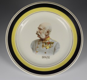 Plate with a Portrait of Franz Joseph I.