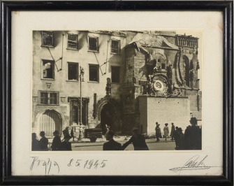 Two Photographs from the Liberation of Prague