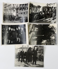 8 Photographs - Funeral of Edvard Beneš